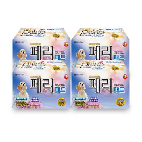 [묶음특가] 초대형 페리패드 30매 4개(60x75cm)