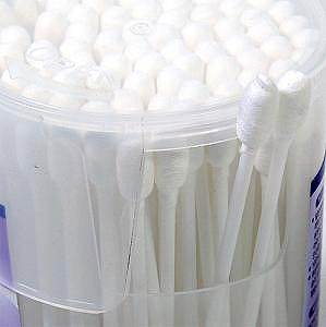 [묶음특가] 와우 애견전용 귀세척 통면봉 80매 12개