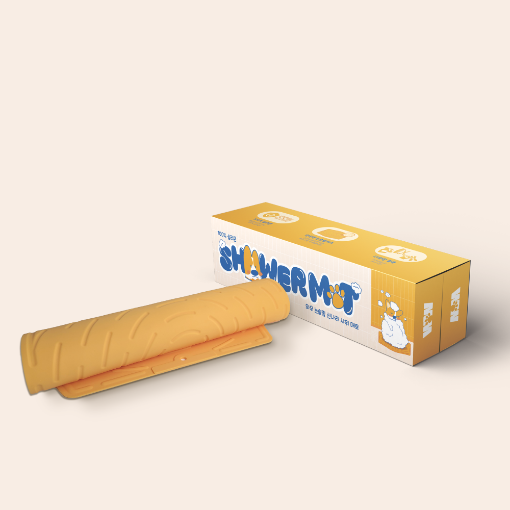 [묶음특가] 와우 신나라 논슬립 실리콘 샤워매트 목욕매트 3개