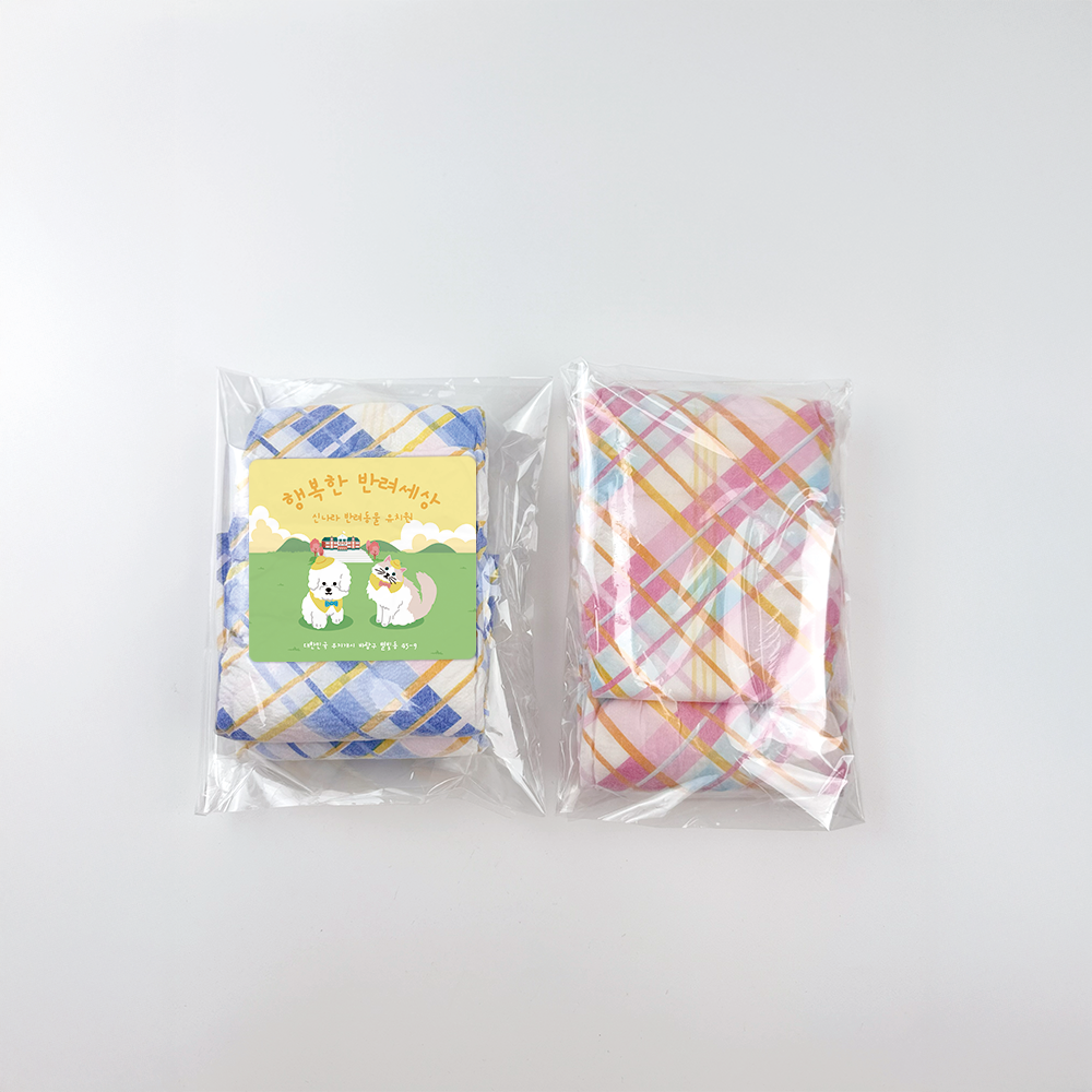 [7x7cm] 판촉용 유포지 스티커 정사각형