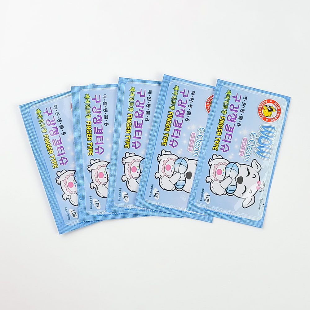 [판촉물] 구강청결티슈 이크린 2매